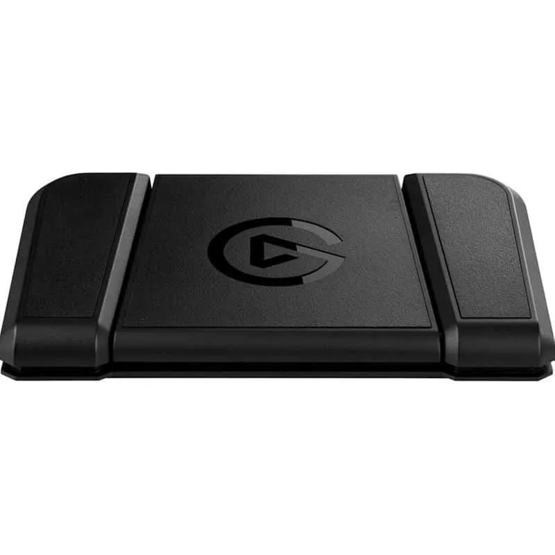 Elgato Stream Deck Foot Pedal, must - jalapedaal
