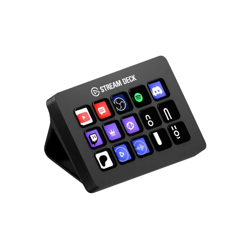 Elgato Stream Deck MK.2 voogedastuse kontroller, 15 LCD nuppu, must