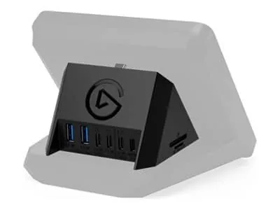 Elgato 10GBN9901 USB Hub, USB-A ja USB-C jaotur, must