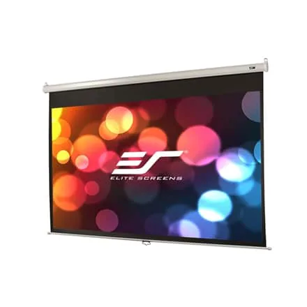 Elite Screens M92XWH 92" projektori ekraan, käsitsi rulluv