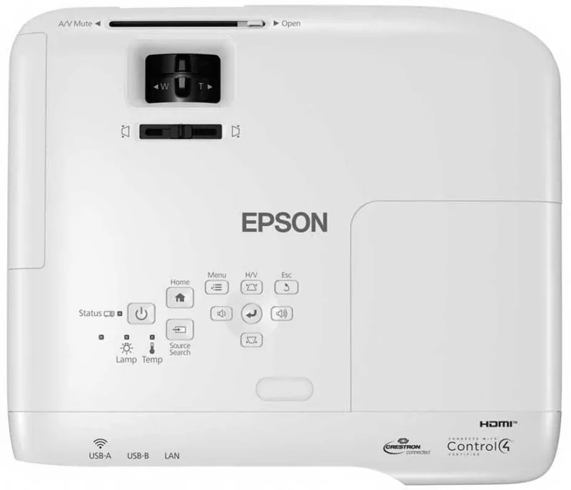 Epson EB-982W WXGA projektor WiFi-ga, 4200 lm, valge