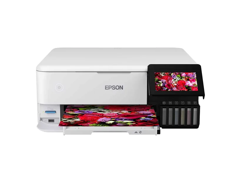 Epson EcoTank L8160 WiFi/LAN värvi-tindiprinter, A4 multifunktsionaalne, valge (C11CJ20402)