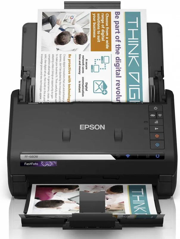 Epson FF-680W FastFoto skänner, Wi-Fi, must