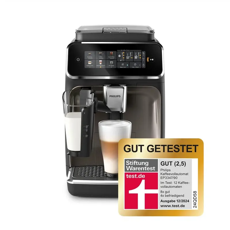 Philips EP3347/90 Series 3300 täisautomaatne espressomasin, must