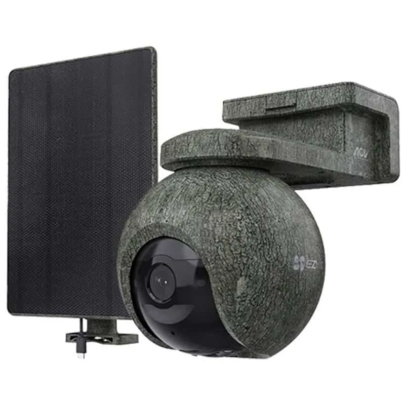 EZVIZ EB8 Pro Ranger Kit CS-EB8/SP 4K akukaamera, 4G/WiFi, päikesepaneel, kamuflaaž