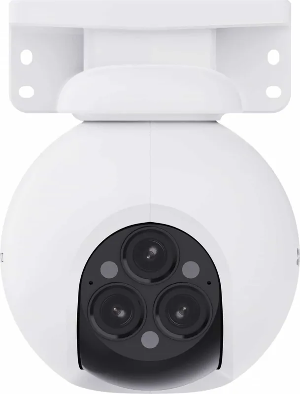 EZVIZ H80f Multi 2K kolme objektiiviga WiFi turvakaamera, valge