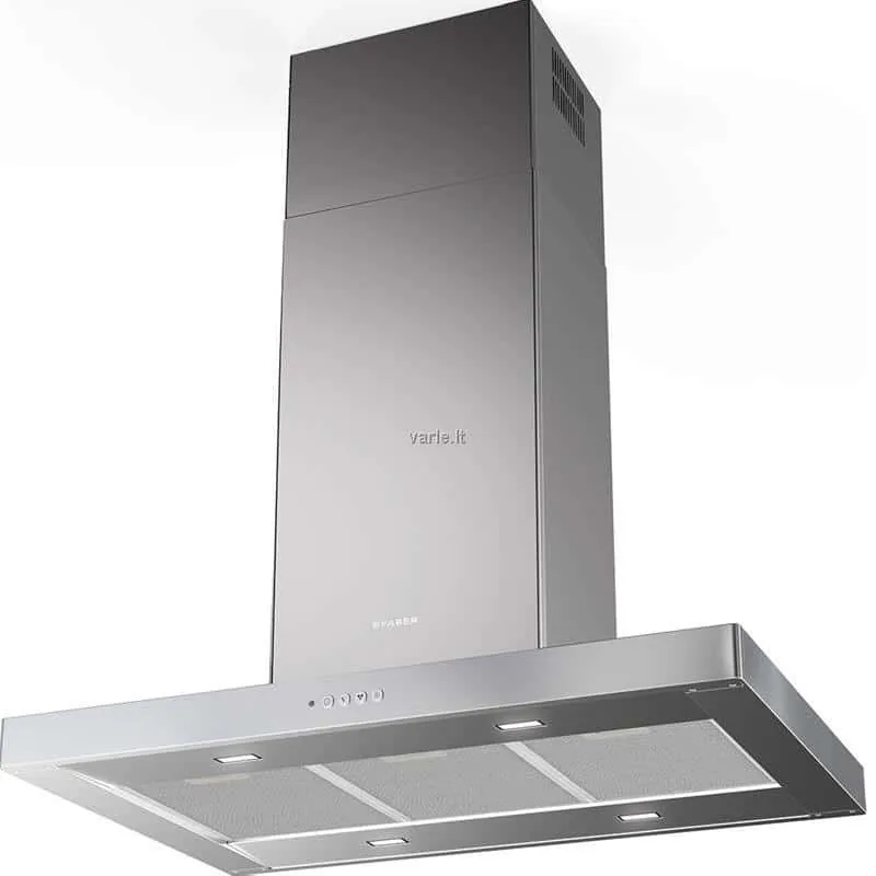 Faber STILO COMFORT ISOLA X A90 saar-õhupuhasti, 90 cm, roostevaba teras (325.0618.738)