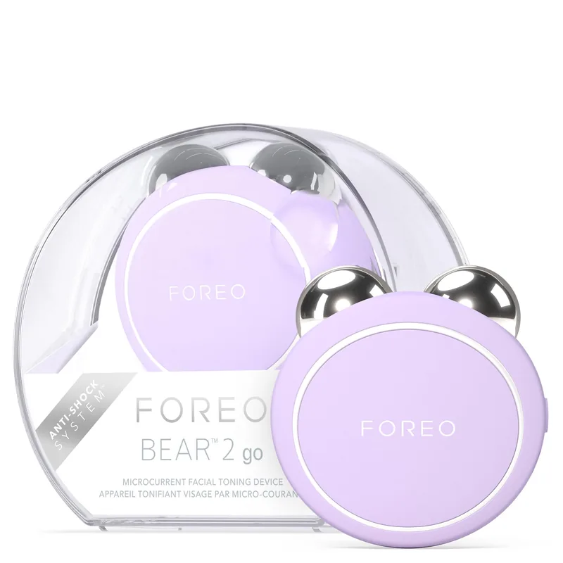 Foreo BEAR2GO.LAVENDER BEAR™ 2 go mikrovooluga näotoniseerimise seade