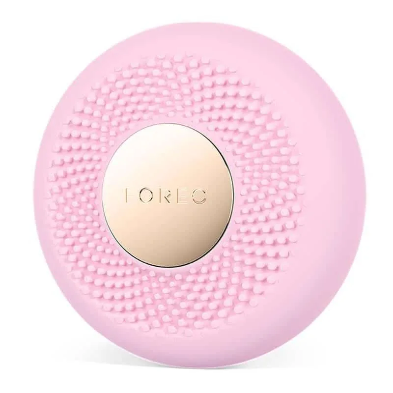 Foreo UFO 3 mini, roosa näomassaaži- ja niisutusseade