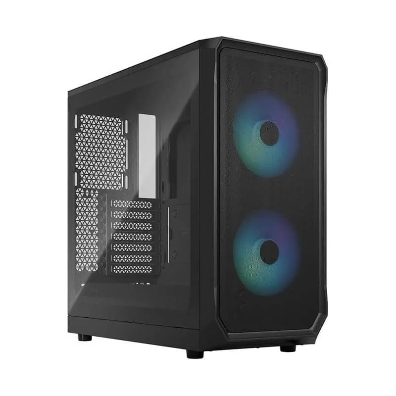 Fractal Design Focus 2 RGB Mid Tower korpus, ATX/mATX/Mini ITX, must