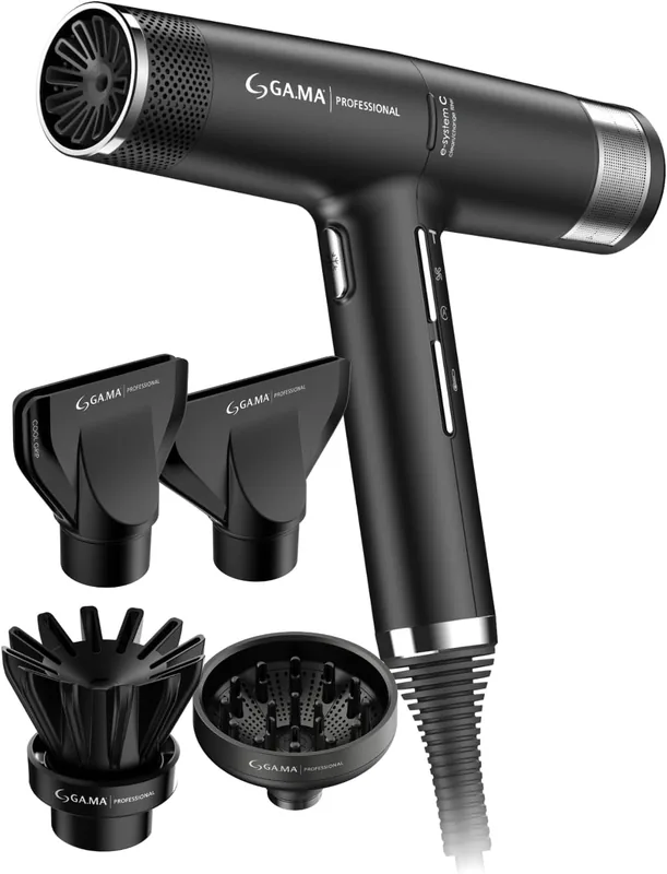 GA.MA IQ3 Perfetto PH6080.BK profiföön, 1600 W, 294 g, must