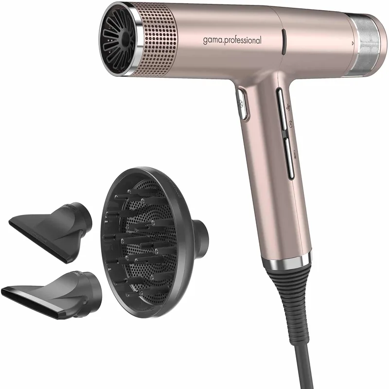 GA.MA PH6065.RG Perfetto profiföön, 1600 W, harjavaba mootor, roosa kuld