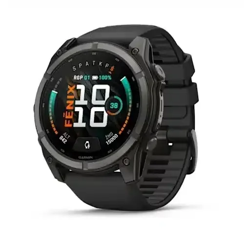 Garmin Fenix 9 51mm titaan spordikell, hall