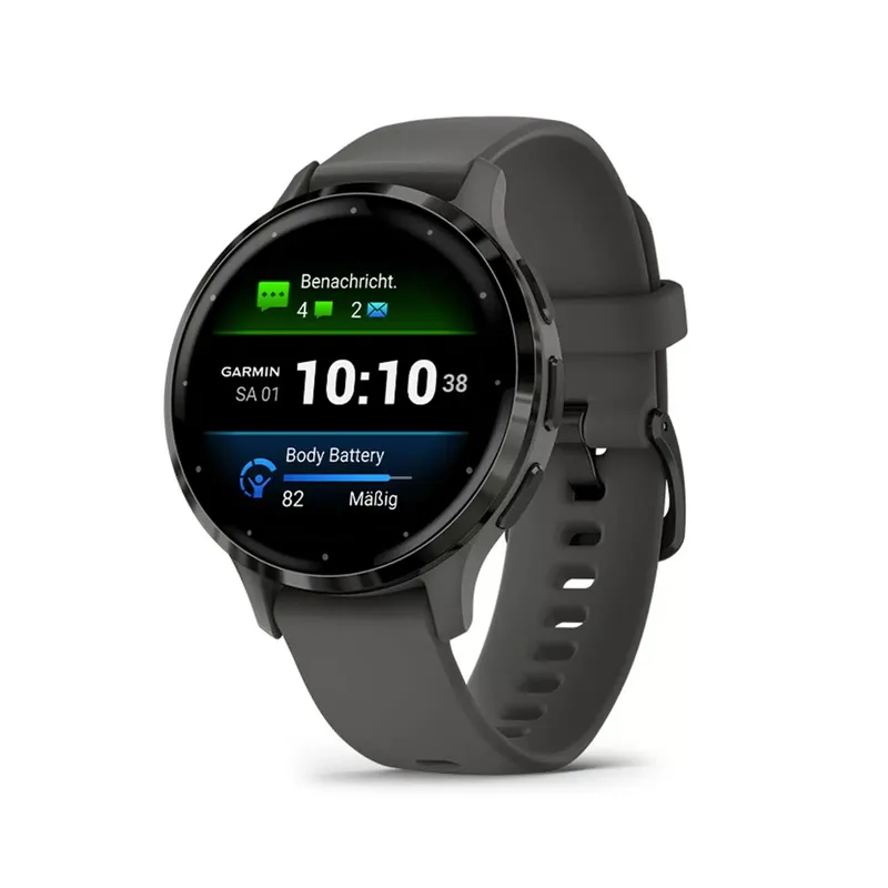 Garmin Venu 3S nutikell AMOLED ekraan tumehall