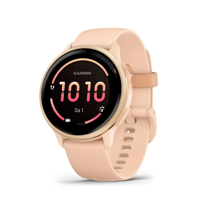 Garmin Vivoactive 6 nutikell, roosa, 42mm, GPS, 11-päevane aku