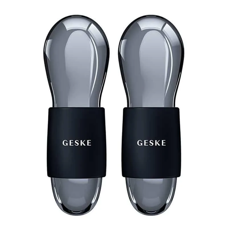Geske GK000703GY01 Cool & Warm Duo Eye Massager, 7-ühes, must