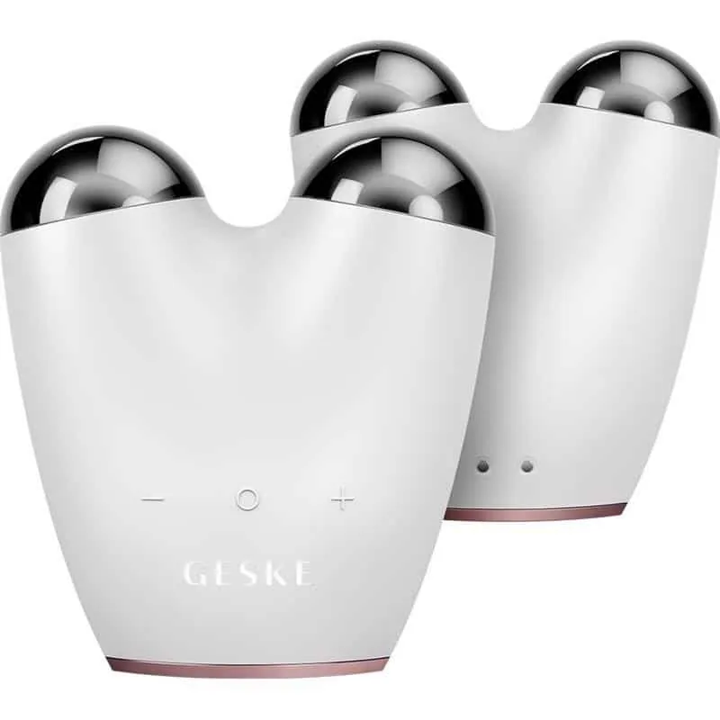 Geske SmartAppGuided 6-in-1 näohooldusseade, valge/roosa