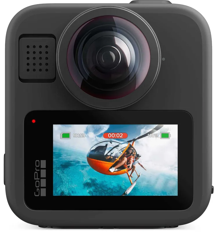 GoPro Max 2 CHDFZ-311-RW 8K 360° seikluskaamera tarvikukomplektiga, must