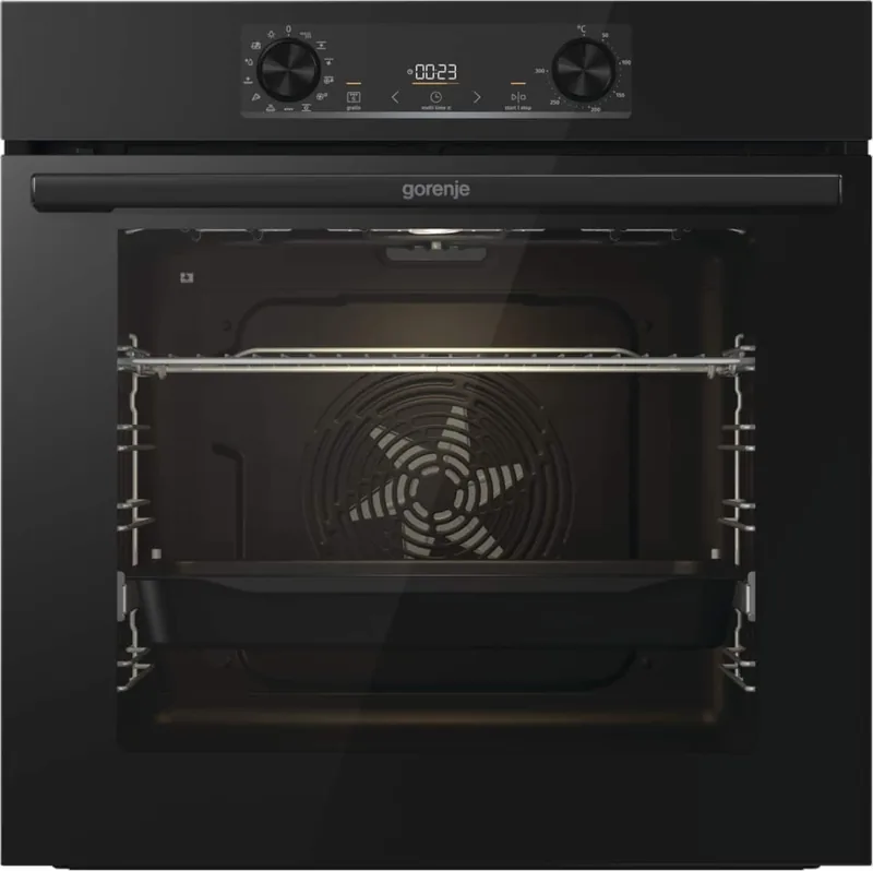 Gorenje BOP6373E28EBG 77L pürolüütiline integreeritav ahi, must