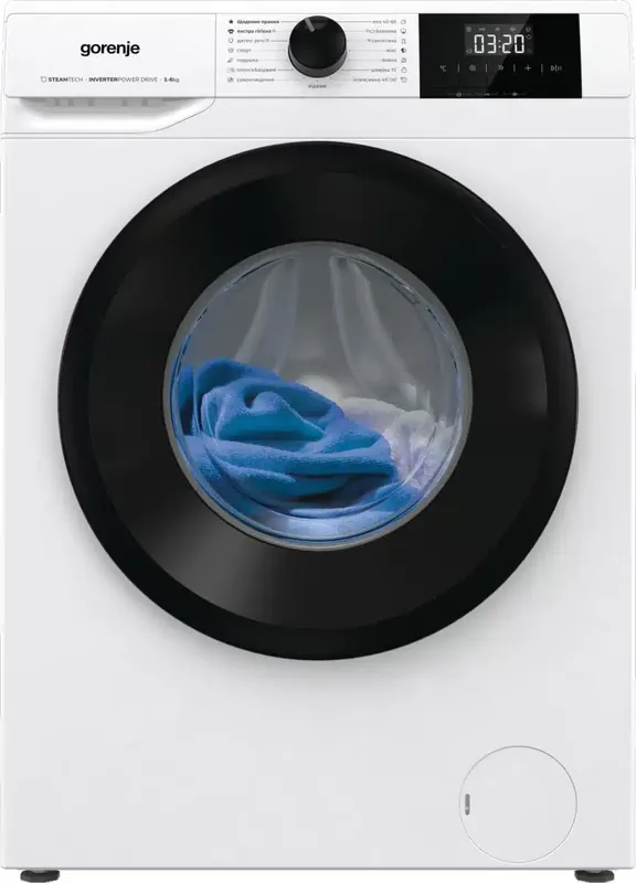 Gorenje W3NGPI62SBS eestlaetav pesumasin, 6 kg, 1200 p/min