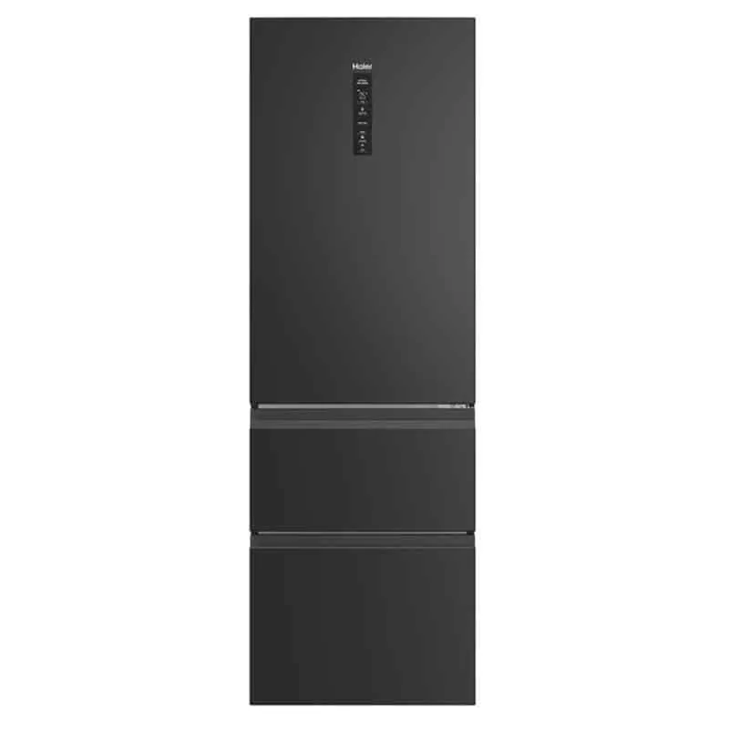 Haier HTW5618DNPT Total No Frost külmik-sügavkülmik, 360 L, must