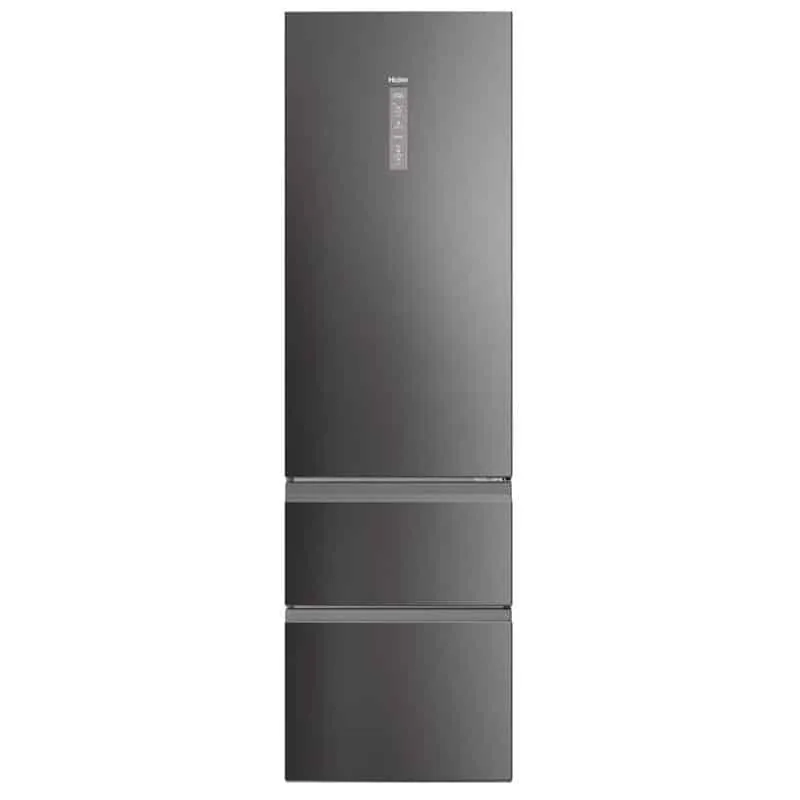 Haier HTW7620DNMP 3D 60 Series 7 külmik-sügavkülmik 414 L, tume roostevaba