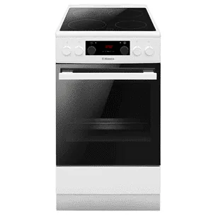 Hansa FCCWS58363 eraldiseisev keraamiline pliit, 65 L, valge