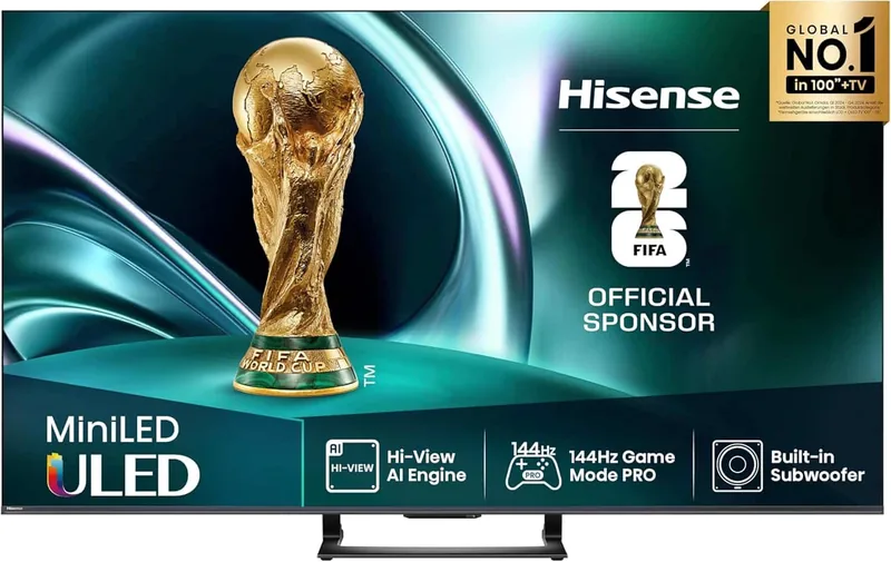 Hisense 75U7QPRO 75" 4K Mini LED teler