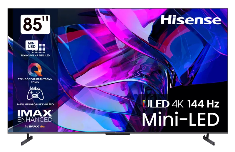 Hisense 85U7NQ Mini LED teler 85" 4K UHD 120Hz