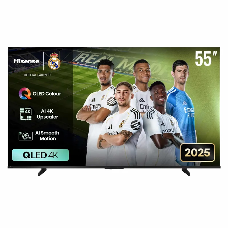 Hisense 55A6Q 55" 4K UHD LED teler, VIDAA, must