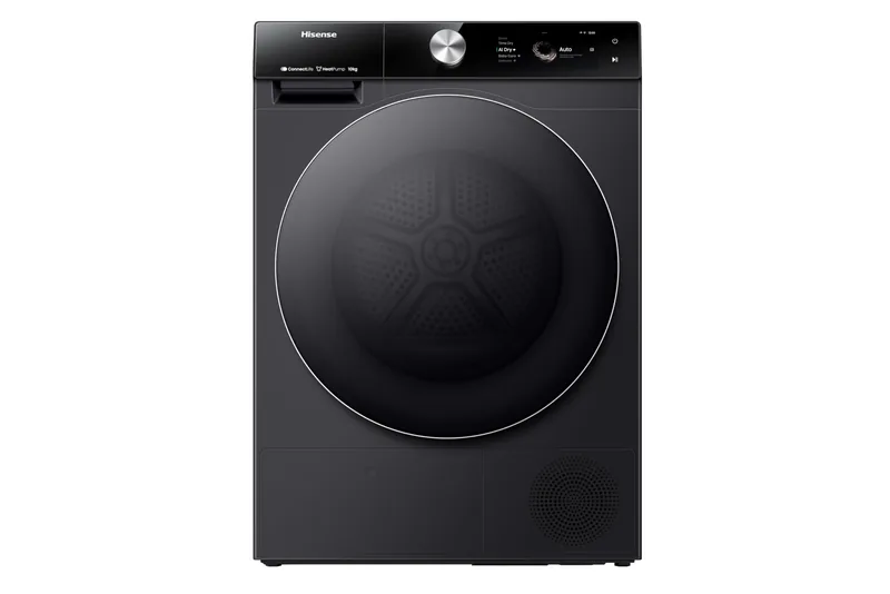 Hisense DH7S107BB 10 kg soojuspumbaga pesukuivati, must