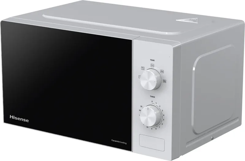 Hisense H20MOWP1 mikrolaineahi, 20 L, 700 W, valge