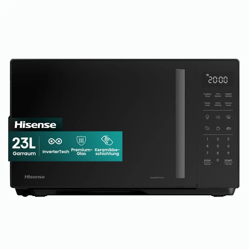 Hisense H23MOBS4HI mikrolaineahi 23L 900W must