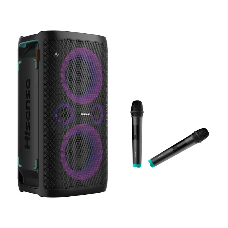 Hisense HP110 Plus Party Rocker peokõlar 300W mikrofonidega