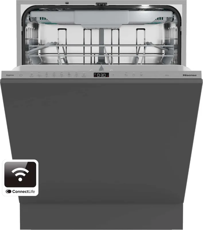 Hisense HV673D64 integreeritav nõudepesumasin, 16 komplekti, WiFi