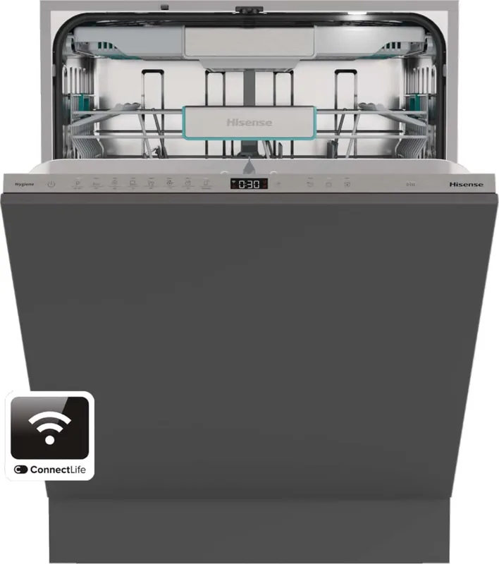 Hisense HV693A65AD integreeritav nõudepesumasin, 16 komplekti, A-klass