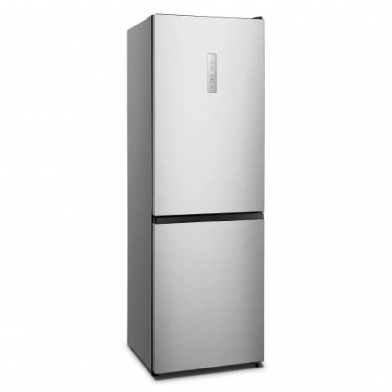 Hisense RB390N4CCD NoFrost külmik, 304 L, 186 cm, roostevaba teras