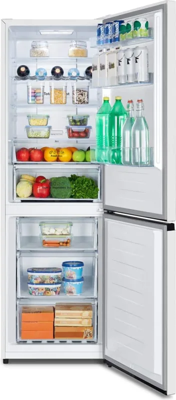 Hisense RB390N4CWD NoFrost külmik-sügavkülmik, 304 L, 186 cm, valge