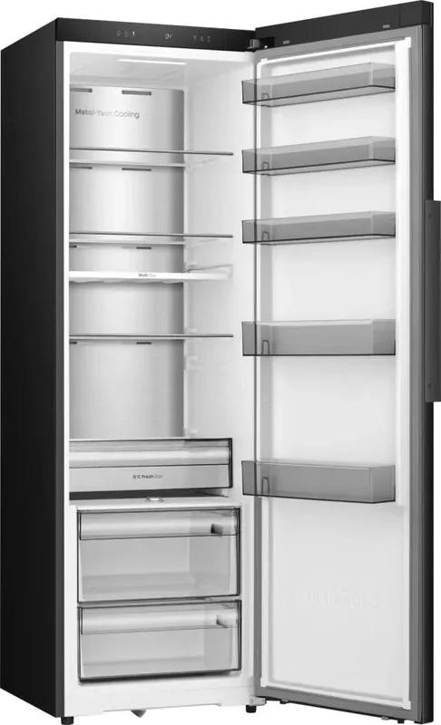 Hisense RL3K370SAFC jahekapp, 372 L, 186 cm, must
