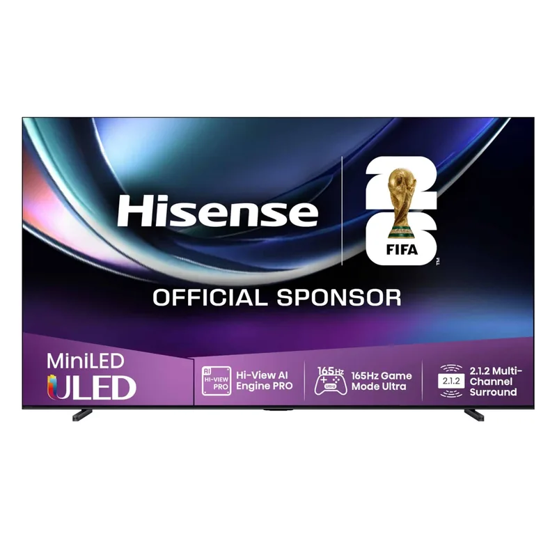 Hisense 100U7Q PRO 100" 4K UHD ULED Mini LED teler, must