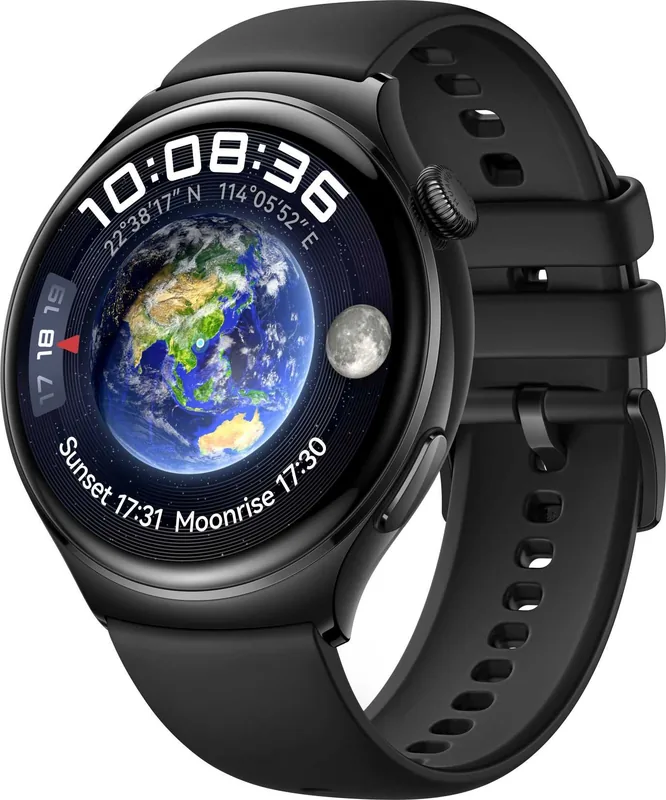 Huawei Watch 4 nutikell 46mm roostevaba korpus, must