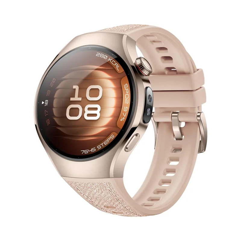 Huawei Watch 5 nutikell 42mm beež korpus, AMOLED ekraan, 4G LTE