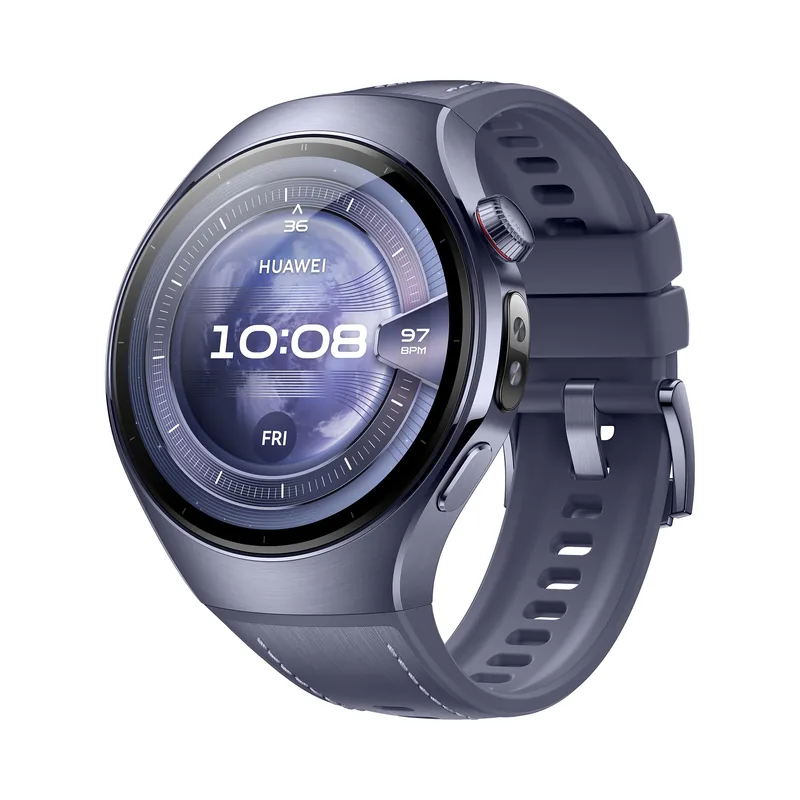 Huawei Watch 5 nutikell 46mm titaankorpusega, lilla rihm