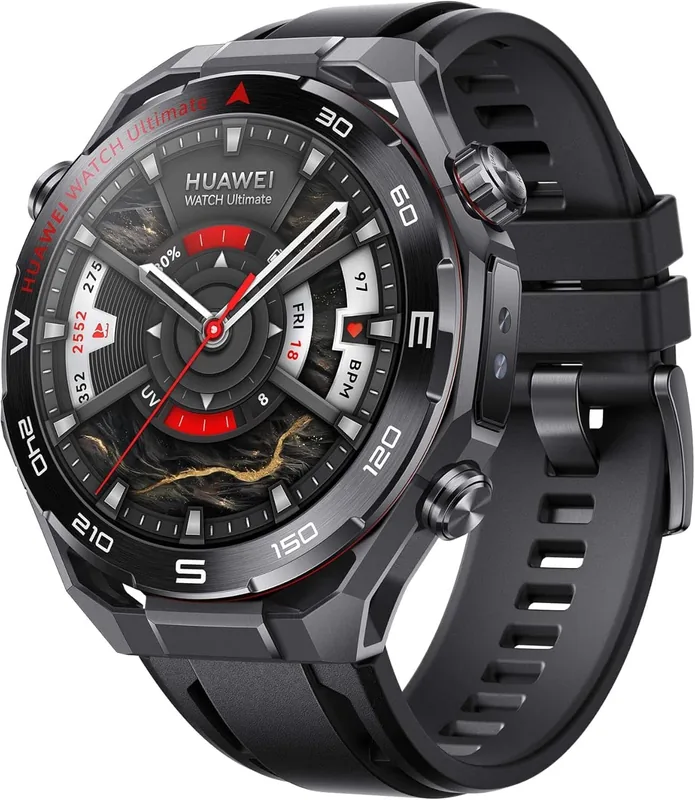 Huawei Watch Ultimate 2 must nutikell tsirkoonium/keraamika korpusega