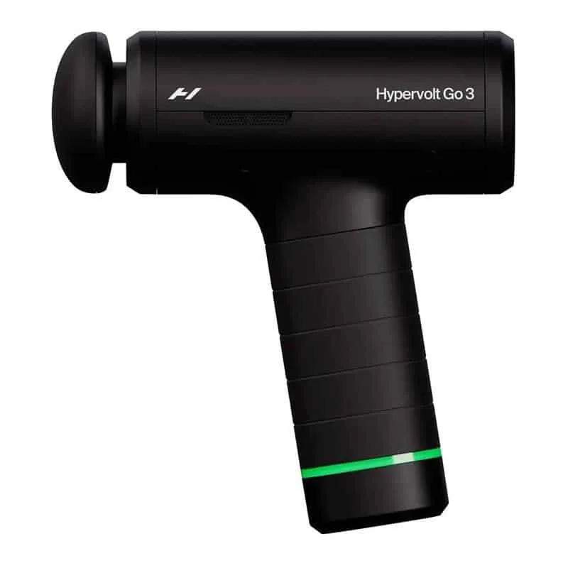 Hyperice Hypervolt Go 3, must - kaasaskantav massaažiseade