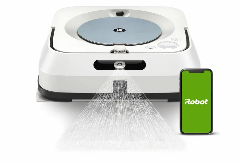 iRobot Braava jet m6 (BRAAVAJETM6) põrandapesurobot, valge