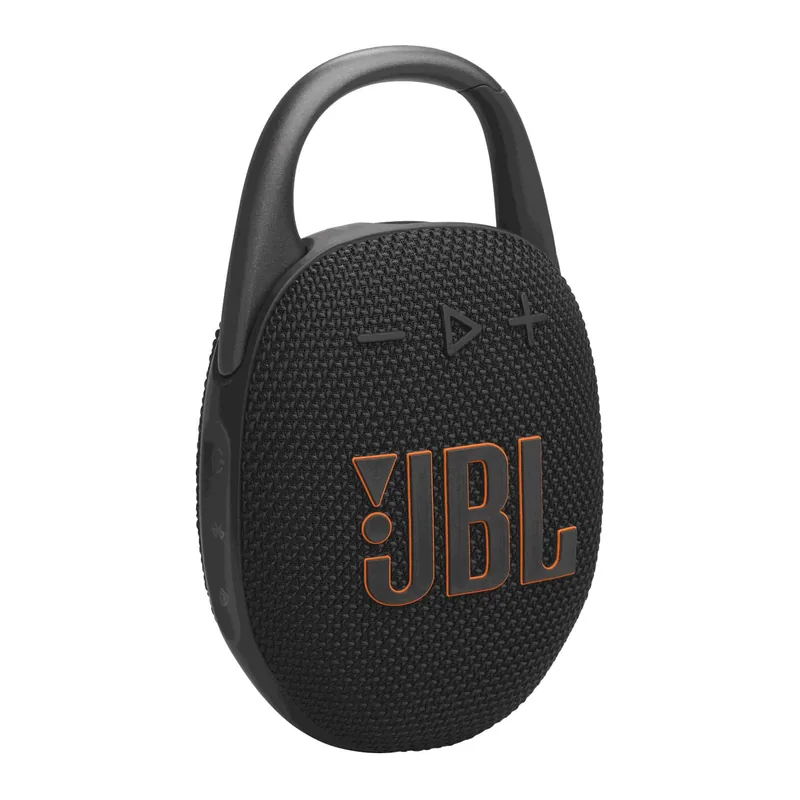 JBL Clip 5, must - kaasaskantav juhtmevaba Bluetooth-kõlar