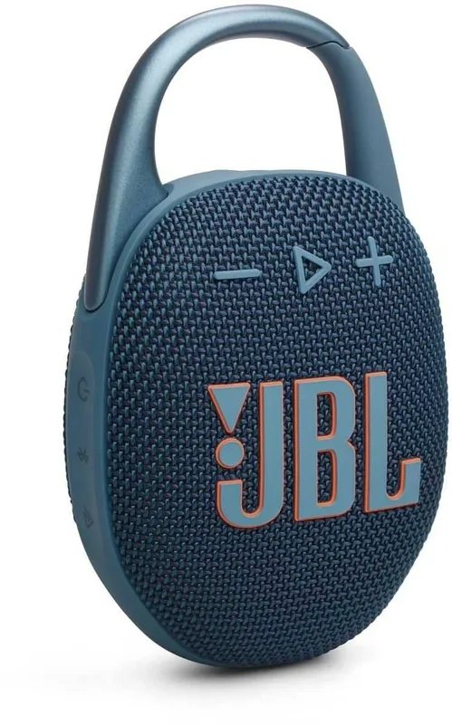 JBL Clip 5, sinine – kaasaskantav juhtmevaba Bluetooth-kõlar klambriga