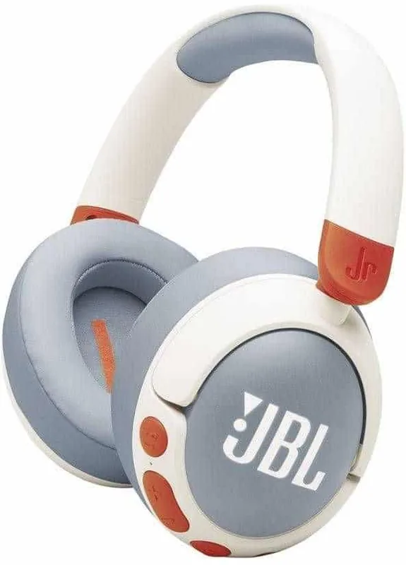 JBL Junior 470NC, valge - juhtmevabad mürasummutusega kõrvaklapid lastele