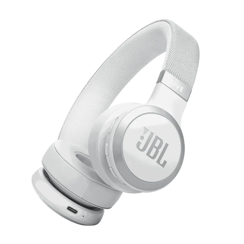 JBL Live 670NC adaptiivse mürasummutusega kõrvaklapid, valge